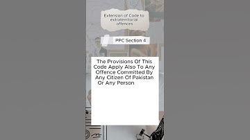 Extension of Code to extraterritorial offences.  | اردو | हिन्दी" #pakistanicourts #judiciary