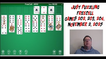 Learning Freecell By Doing and Explaining Games 202, 203 and 204