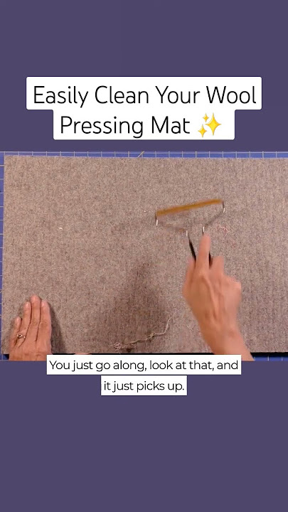 How to Care for your Alpaca / Wool Pressing Mat