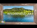 4K Peaceful View to Wilderness Lake - 8 HRS Soothing Nature Sounds for Relaxing Atmosphere - Ep. 1