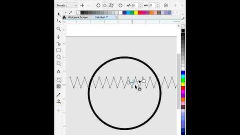 || YouTube Shorts || How To Make Minimal Zig Zag Logo Design Idea In CorelDraw 2021 #Logodesignidea