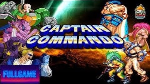 🎮 CAPTAIN COMMANDO fullgame (arcade) - Capcom’s CPS1 golden era