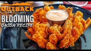 Outback's Blooming Onion and Dipping Sauce. A copycat Recipe