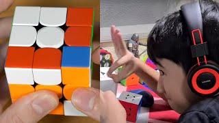 Leo Borromeo gets a 3.88 in the Finals of Cubing at Home 2