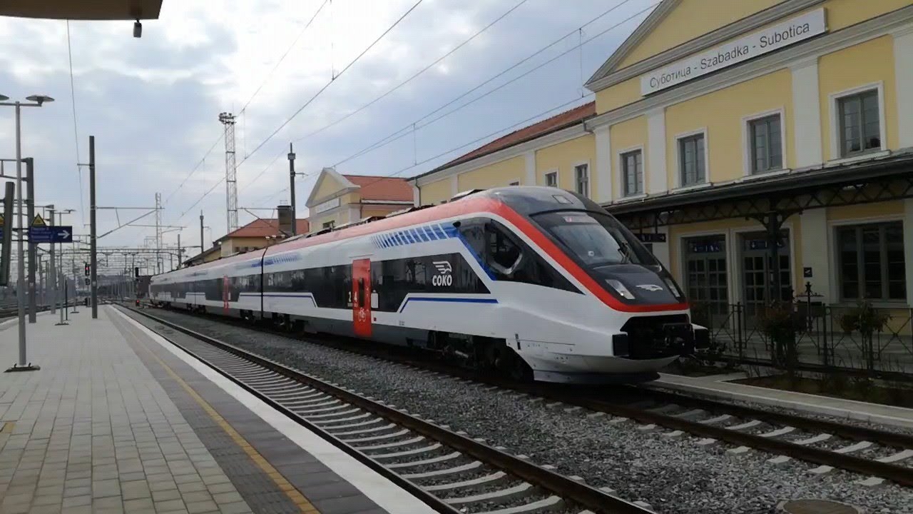 Prvi put u Subotici kineski voz (soko) crrc/ Szabadkán először a kínai ...