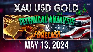 Latest Recap XAUUSD (GOLD) Forecast and Technical Analysis for May 13, 2024