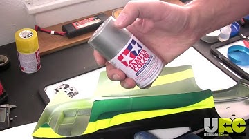 RC Painting Tips:  Using silver to paint dark over light