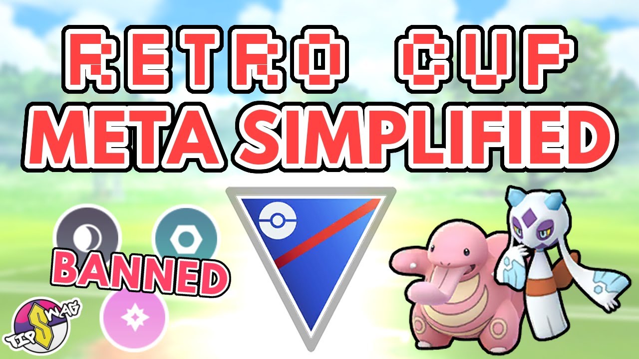 Retro Cup Simplified Pokemon GO YouTube