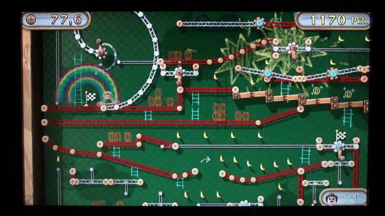 Nintendo Land Donkey Kong s Crash Course Crazy Stunts YouTube