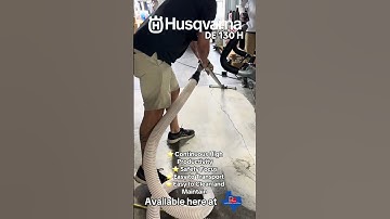🔧 Introducing the Husqvarna DE 130 H 🚀