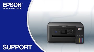 Epson EcoTank ET-2850U | Wireless Setup Using the Control Panel