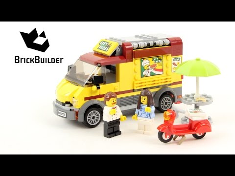 samfund rotation engagement Lego City 60150 Pizza Van - Lego Speed Build - YouTube