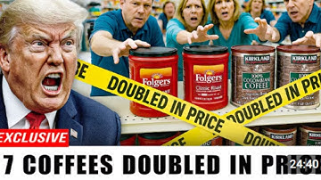 GEK! 7 koffies bij Walmart en Costco zullen in oktober 2025 in prijs verdubbelen