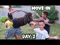 DAY 2 IN OUR NEW HOUSE *FAMILY VLOG*