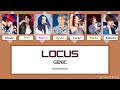 GENIC - Locus [Color Coded Lyrics Kan/Rom/Eng]