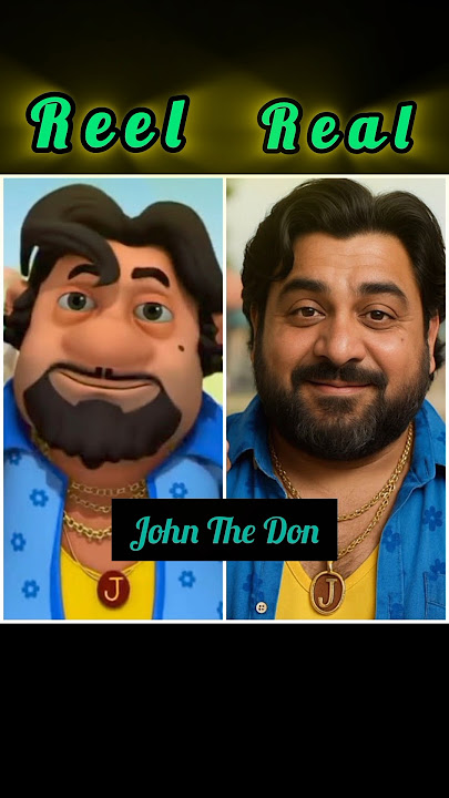 Motu Patlu Characters In Real Life | Motu Patlu Real Life & Face | #motupatlu #reallife #2025