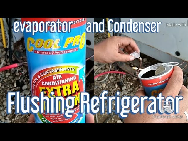 Refrigerator fleshingrefrigerator evaporator and condenser