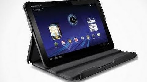 Demo: Motorola Xoom (Android: HoneyComb)