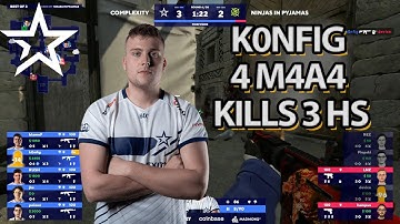 k0nfig 4 M4A4 kills 3 HS(Complexity)