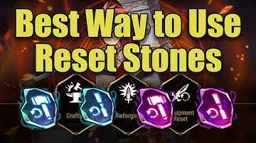How to Use Reset Stones Efficiently