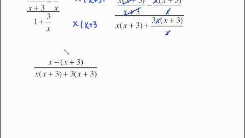 MAT1033 SIMPLIFYING  COMPLEX FRACTIONS METHOD 2.mp4