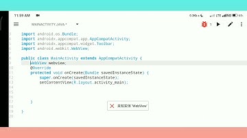 Image & Thumbnail Saver Using WebView ContextMenu & HitTest Part 1 #aide #codeassist #androidide