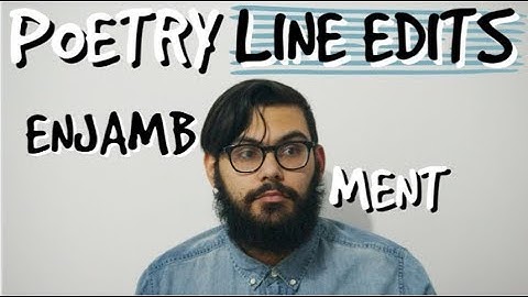 6 Enjambment Poetry Techniques