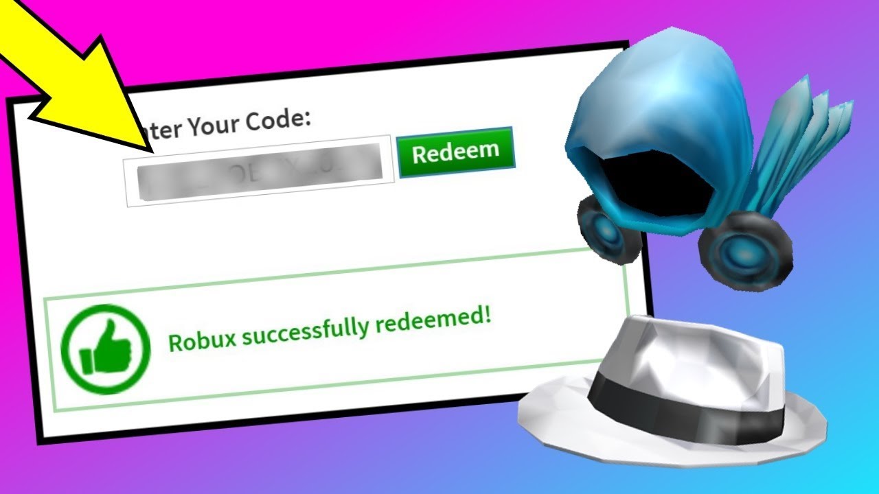 Robux Codes 2018 October