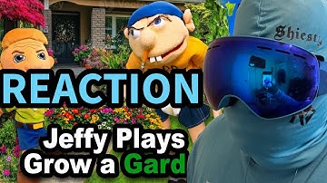 Sml Movie: Jeffy Plays Grow A Garden (✨REACTION✨) 