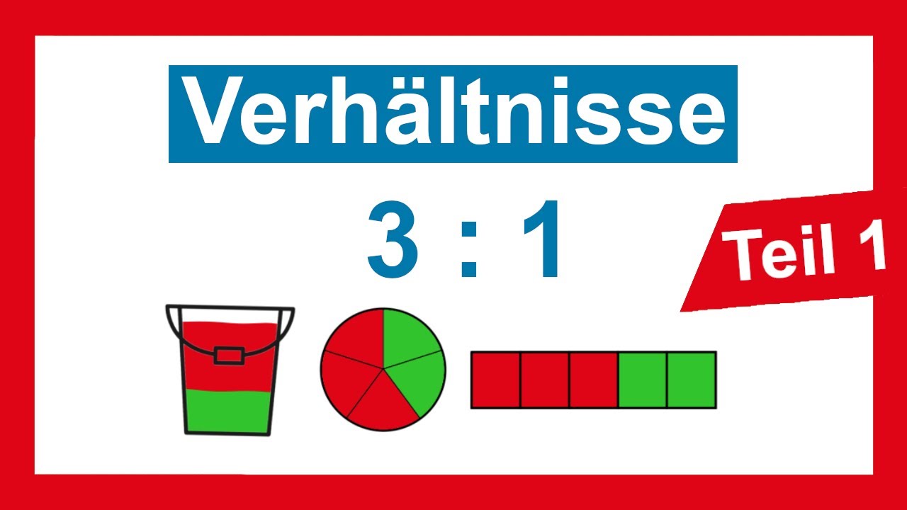 Update Mathematik im Einstellungstest - Verhältnisse berechnen | Aufgabe mit Lösung | Anteil | 3:1