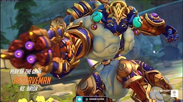 Overwatch 2: Orisa, Unranked Open Queue, Attack, Eichenwalde, PS4