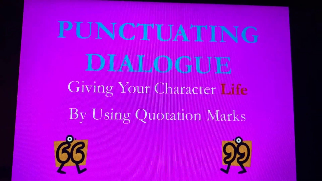 how to add dialogue in an essay