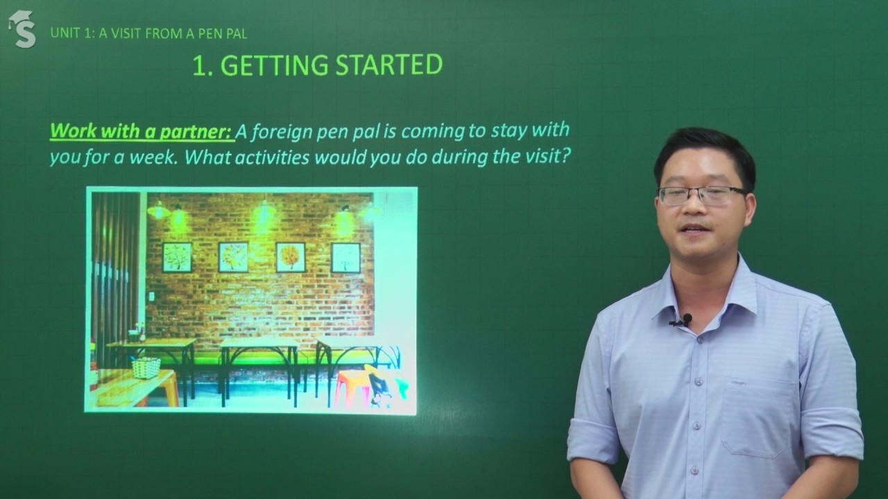Unit 1. A Visit from a Pen Pal  – Getting Started – Tiếng Anh 9 – Thầy Nguyễn Kim Long