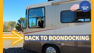 Back to Boondocking! Finding Our Groove Again RV Living by Perpetual Moves 1,046 views 1 year ago 9 minutes, 46 seconds