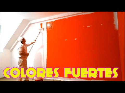 COMO PINTAR SOBRE COLORES FUERTES - PAREDES DE GOTELE