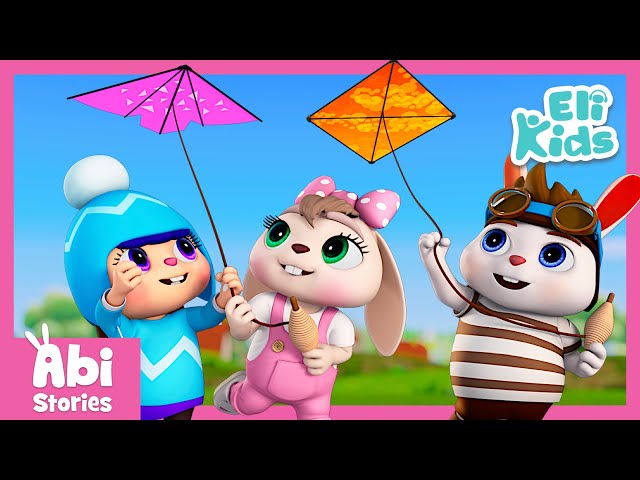 Kite Day +More | Abi Stories Compilations | Educational Cartoon class=