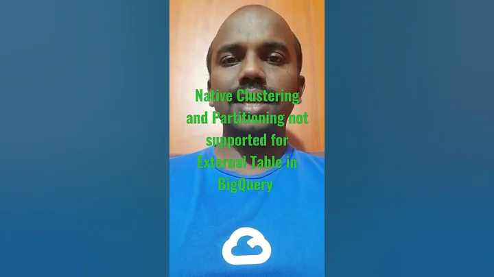 What I Learnt today in GCP - Clustering + Partitioning + External Tables in BigQuery