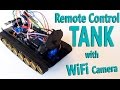 Arduino Remote Control Tank with WiFi Camera | nRF24L01
