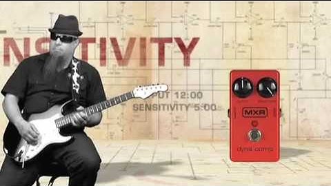 MXR M-102 Dyna Comp Compressor Pedal Video Demo