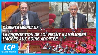 Déserts médicaux  : la proposition de loi visant à améliorer l'accès aux soins adoptée  13/06/2023