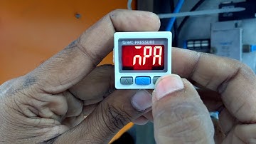 SMC Digital pressure Gauge Setting