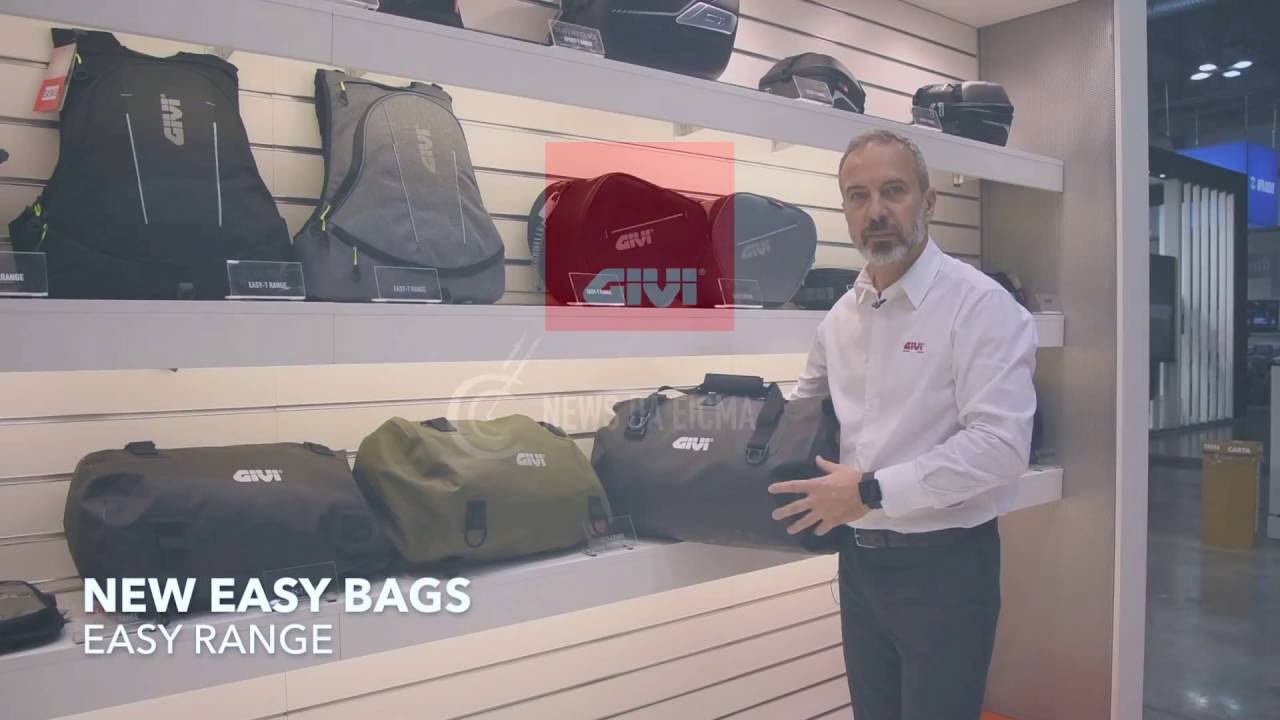 GIVI EA115BK Easy-T Waterproof Cylinder Bag 40 Liters | Multiple