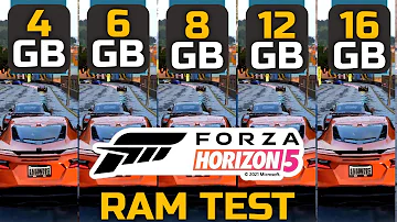 Stačí 8 GB RAM na hru Forza Horizon 5?