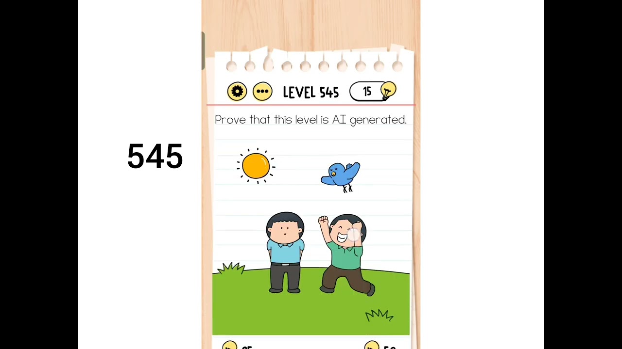 Brain Test Level 545 Walkthrough - YouTube