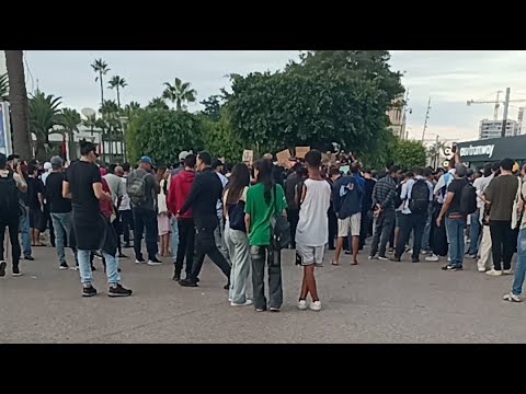 جيل  بالأسود في وقفة ساحة ماريشال