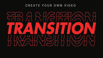 Create your own transitions | Transition in Adobe Premiere Pro