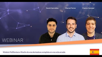 exocad DentalCAD 2020 WEBINAR - Módulo FullDenture (en español)