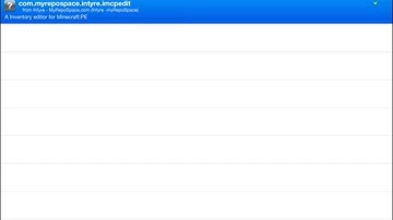 How to install and use the Minecraft PE inventory editor (New Source!!!!) 2012