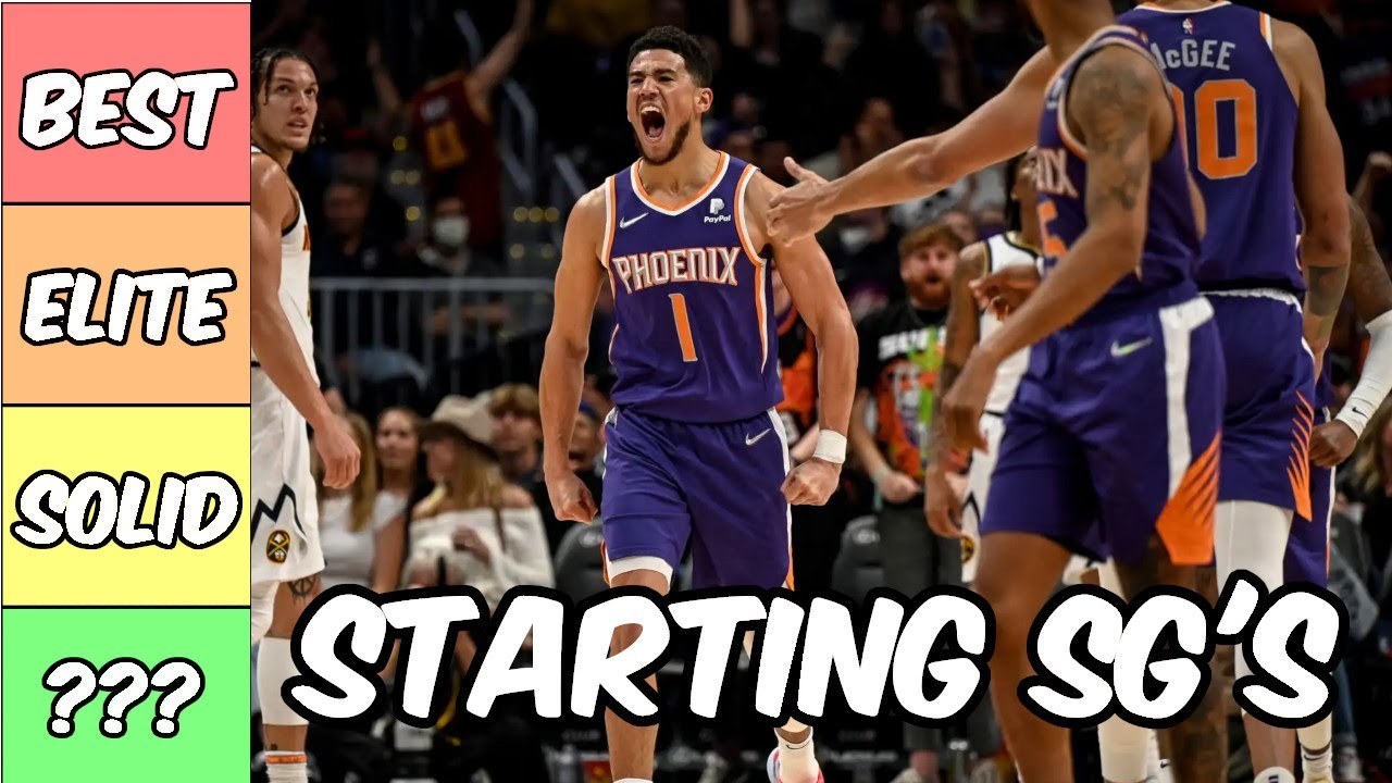 Yet Another Tier List Of "Starting" Shooting Guards In The NBA D YouTube