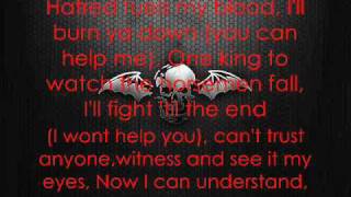 Video thumbnail of "Avenged Sevenfold - Burn It Down [Lyrics]"